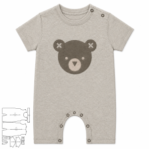 Fashion sewing patterns for BABIES One-Piece
