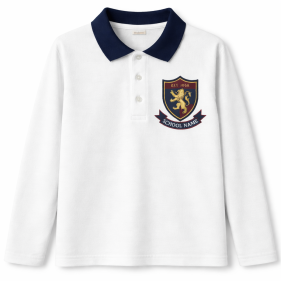 Fashion sewing patterns for UNIFORMS T-Shirts School Polo shirt 7634