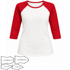 Fashion sewing patterns for LADIES T-Shirts T-Shirt 6950